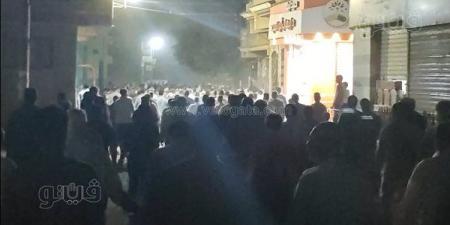 جنازة مهيبة لضحيتي انهيار عقار قرية برهمتوش في السنبلاوين (فيديو وصور)