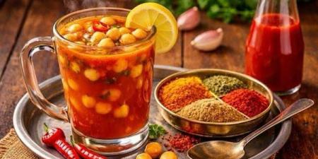 طريقة عمل حمص الشام بكل أسراره وخطواته زي الجاهز