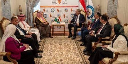 وزير البترول يبحث مع نائب وزير الصناعة السعودي تعزيز التعاون في التدريب