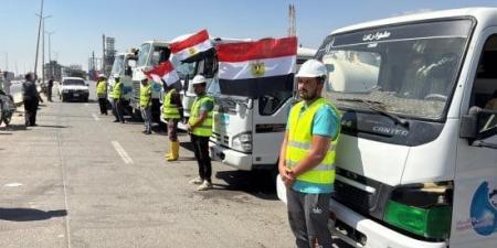 مياه القليوبية تستعد لفصل الشتاء بجاهزية المعدات وبلاعات صرف الأمطار.. صور