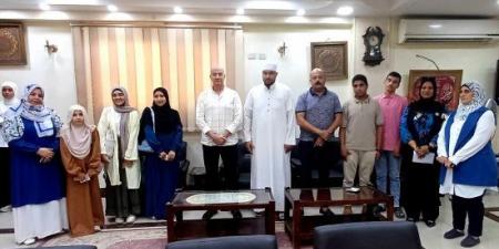 وكيل شباب كفر الشيخ يكرم الفائزين بمسابقات حفظ القرآن الكريم وورشة فنية للأطفال