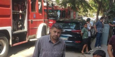 جثث 4 أطفال ووالدهم يصارع الموت، تفاصيل حريق شقة بالهرم