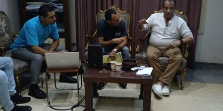 صلاح الشرنوبي يبدأ بروفات أوبريت ملحمة العبور بمسرح البالون
