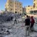 استشهاد فلسطينى جراء قصف للاحتلال وسط غزة
