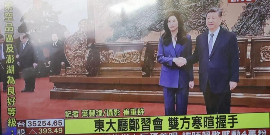 الرئيس الصيني يؤكد لزعيمة المعارضة التايوانية ثقته في وحدة الشعبين