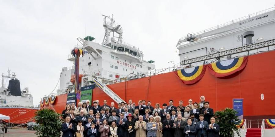 أول سفينة في العالم تعمل بالأمونيا وبصفر انبعاثات كربونية