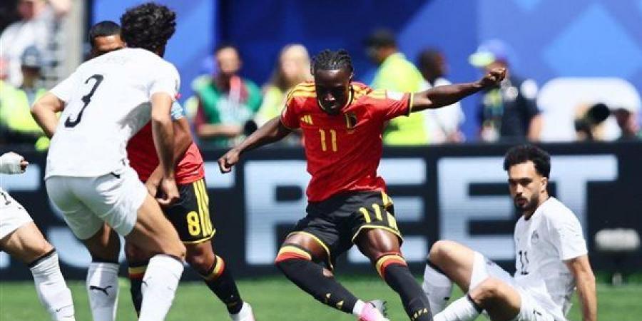 منتخب مصر يتقدم على بلجيكا بهدف إمام عاشور في الشوط الأول
