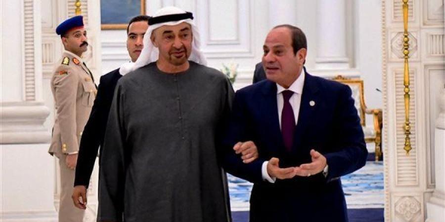 السيسي يستعرض مع بن زايد الرؤية المصرية لاستعادة الأمن والاستقرار الإقليميين