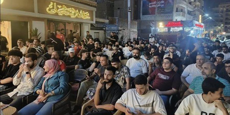 كافيهات المنصورة كاملة العدد لمؤازرة منتخب مصر أمام بلجيكا