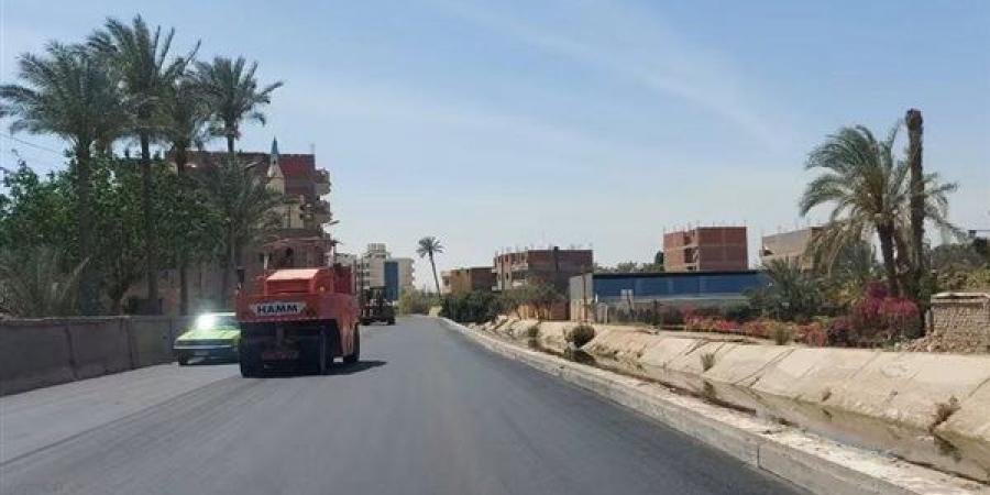 محافظ الجيزة: الانتهاء من أعمال تطوير طريق ترعة فهمي بمنشأة القناطر