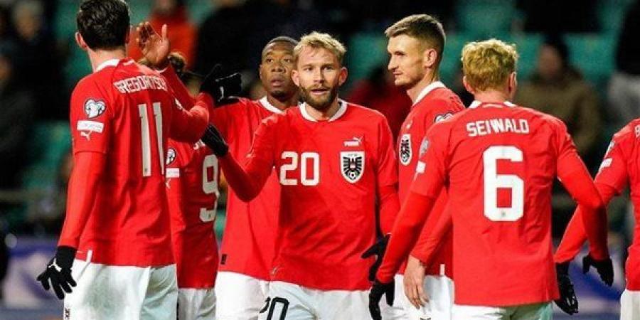 ألابا يقود تشكيل النمسا الرسمي أمام الأردن في كأس العالم 2026