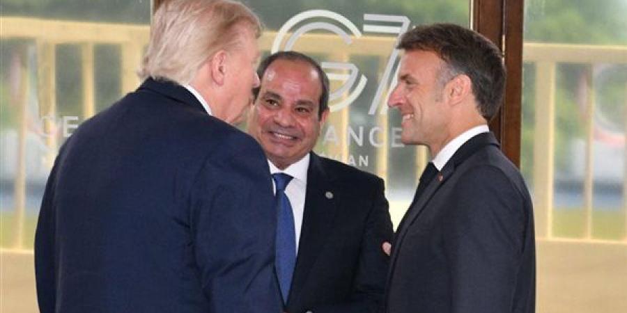 لقاء ترامب الأبرز، نشاط مكثف للرئيس السيسي اليوم في أعمال قمة مجموعة السبع