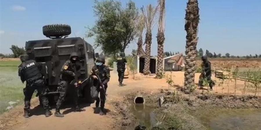 ضبط 16 بلطجيًا و301 كيلو مخدرات و99 قطعة سلاح في حملات أمنية موسعة بالمحافظات