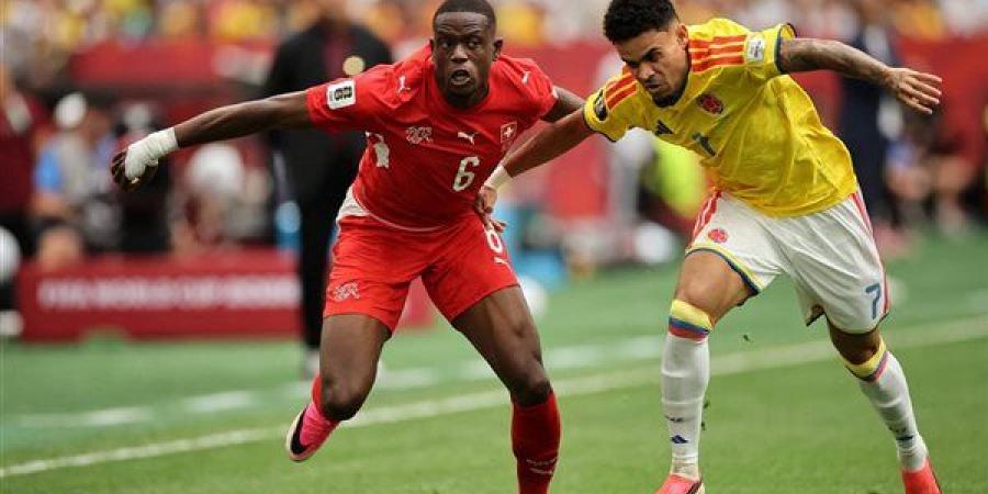 كأس العالم، سويسرا تبحث عن هدف التقدم أمام كولومبيا بعد 65 دقيقة