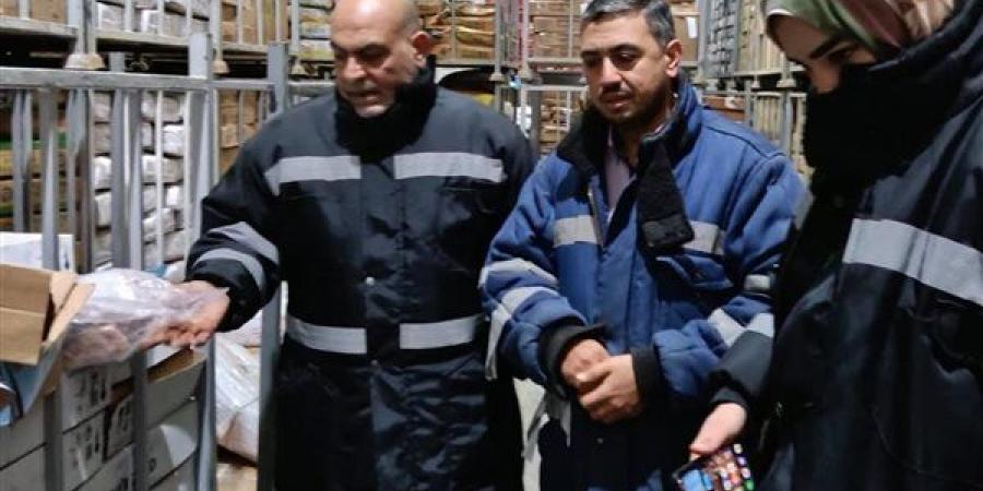 ضبط 2.5 طن أسماك وكبدة غير صالحة للاستهلاك الآدمي بالقليوبية