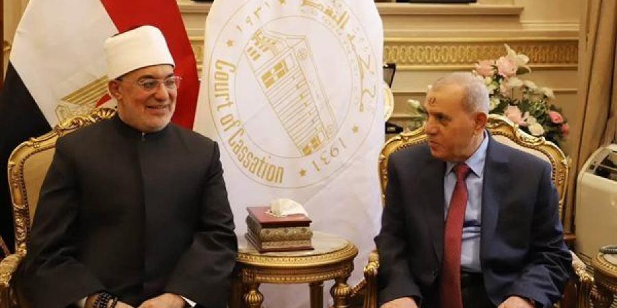 رئيس محكمة النقض يشيد بدور دار الإفتاء في نشر صحيح الدين وتعزيز الوعي الرشيد