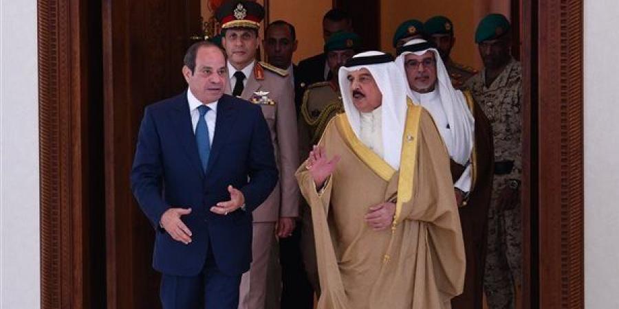 ملك البحرين مهنئا السيسي بذكرى ثورة 23 يوليو: نحرص على تعزيز العلاقات والارتقاء بها