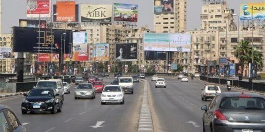 حالة المرور اليوم، سيولة ملحوظة بالقاهرة والجيزة والقليوبية