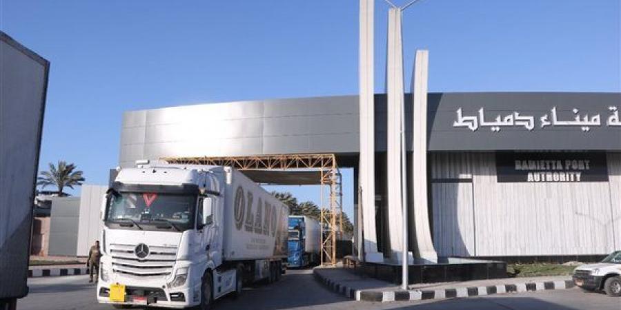 استقبال 14 سفينة وتداول 81 ألف طن بضائع بميناء دمياط