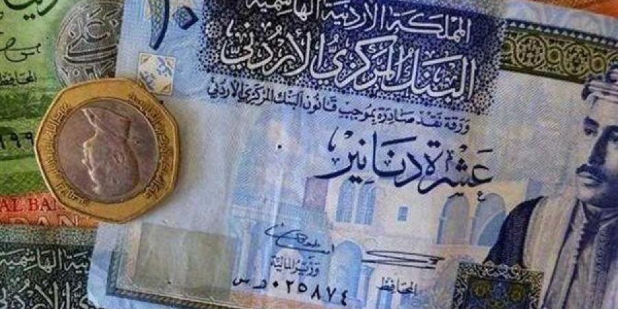 الدينار الأردني يتراجع أمام الجنيه في بنك مصر