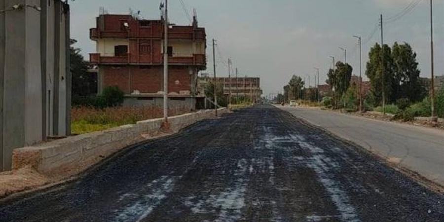 الانتهاء من تنفيذ أعمال تطوير ورفع كفاءة طريق الإبراهيمية بالشرقية