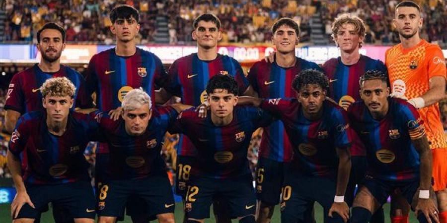 الدوري الإسباني، برشلونة يتقدم على أتلتيك بلباو بهدف رافينيا في الشوط الأول