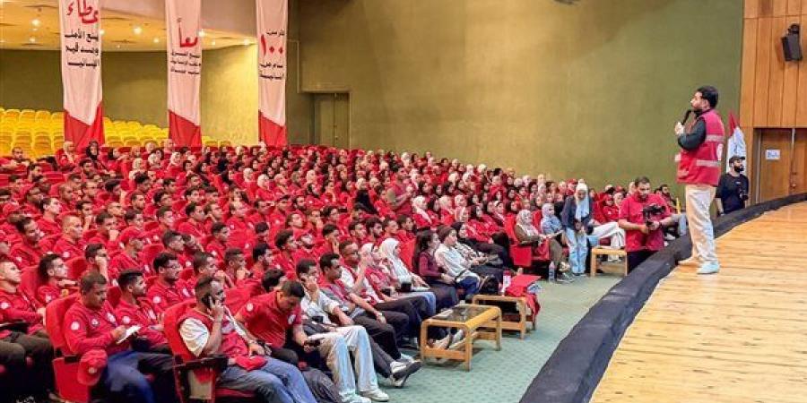 الهلال الأحمر المصري يطلق معسكرا لتعزيز الجاهزية للاستجابة للطوارئ