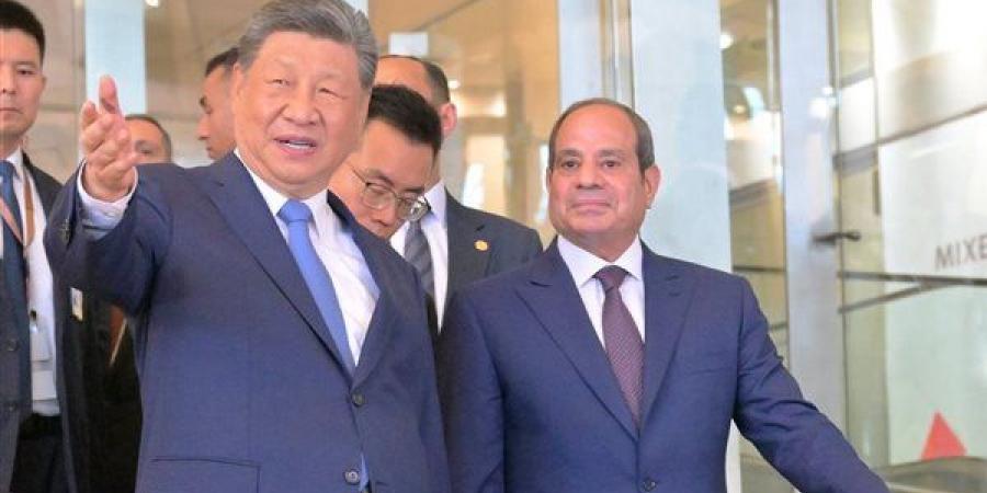 تفاصيل زيارة الرئيس الصيني إلى مصر (فيديو وصور)