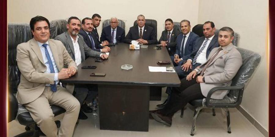 نقيب المحامين يبحث مع مجلس فرعية المحلة الكبرى سبل تطوير منظومة الخدمات
