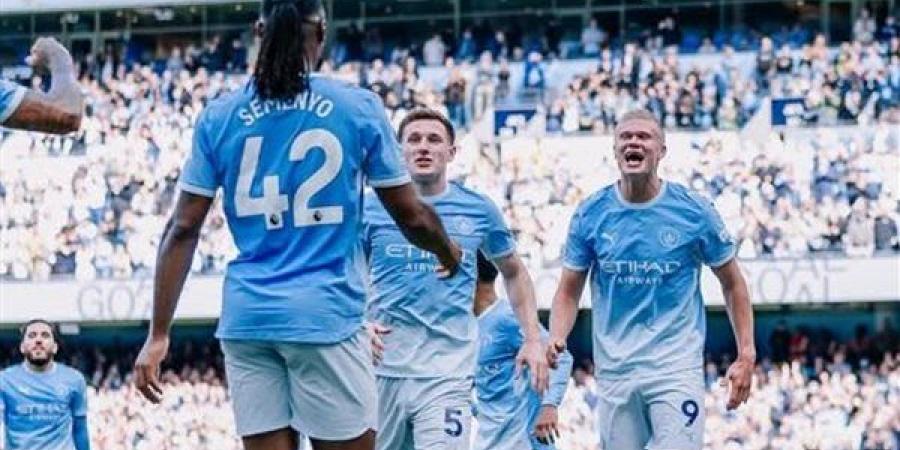 الدوري الإنجليزي، مانشستر سيتي يتقدم على كوفنتري 0/1 في الشوط الأول