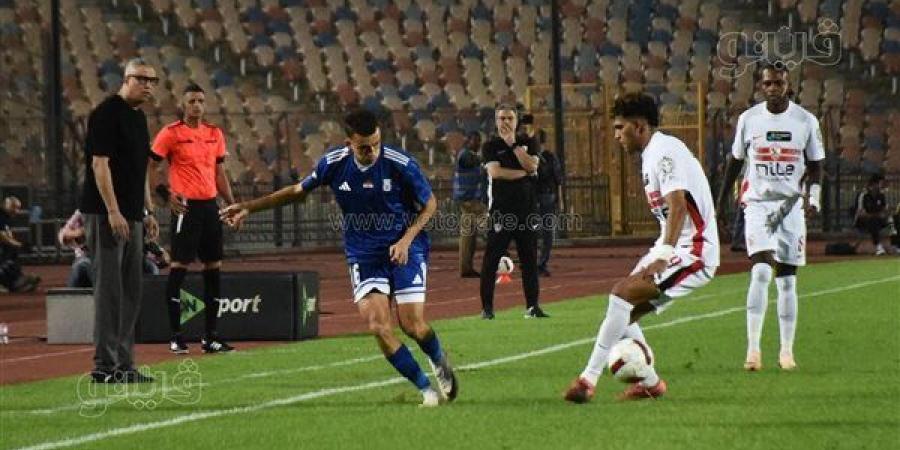 الزمالك يواصل تقدمه على أبوقير بعد 60 دقيقة