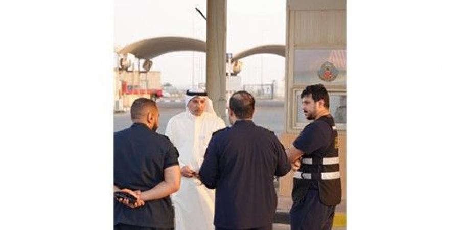 رئيس «الجمارك» تفقد منفذ العبدلي: تطوير بيئة العمل ورفع جاهزية المنافذ