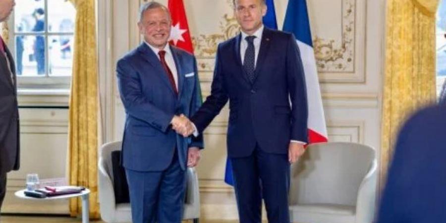 عاهلي الأردن وفرنسا يؤكدان دعمهما لحل دبلوماسي ينهي الأزمة في الشرق الأوسط
