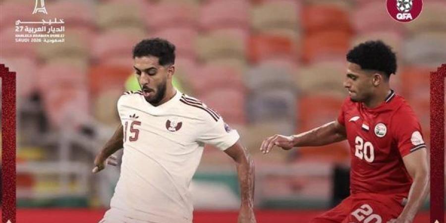 قطر تفوز على اليمن وتتأهل لنصف نهائي خليجي 27