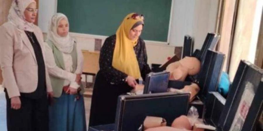 جامعة أسوان ترفع جاهزية كلية التمريض بـ3 معامل متطورة.. صور
