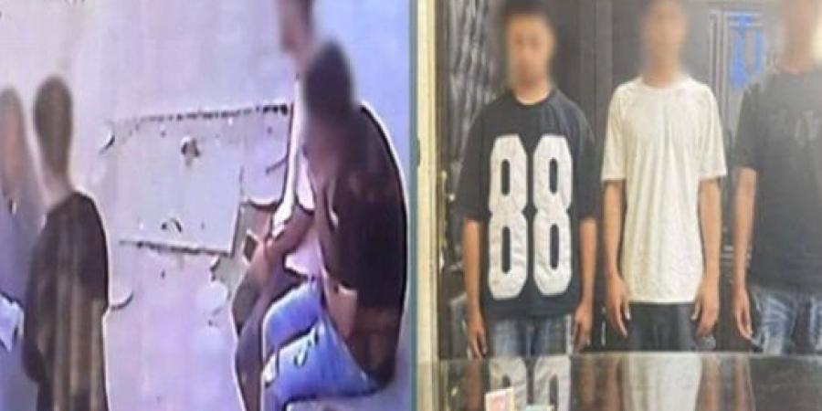ضبط 3 طلاب تعدوا على مسن واستولوا على أمواله بالفيوم بعد تداول فيديو للواقعة