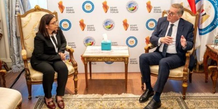 وزير البترول يبحث مع البنك الدولي توفير التمويل بقطاع التعدين