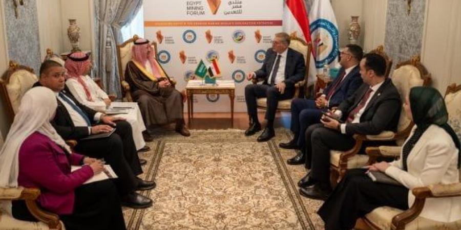 وزير البترول يبحث مع نائب وزير الصناعة السعودي تعزيز التعاون في التدريب