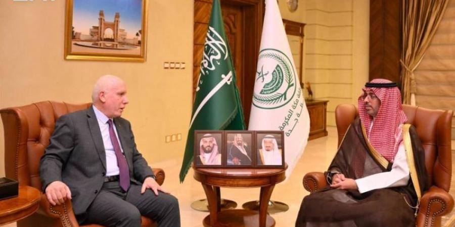 محافظ جدة يستقبل القنصل العام لدولة فلسطين
