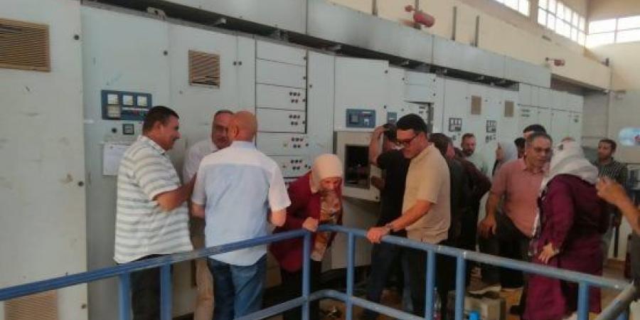 محافظ القليوبية يوجه بسرعة التعامل مع عطل مفاجئ بمحطة مياه عرب جهينة