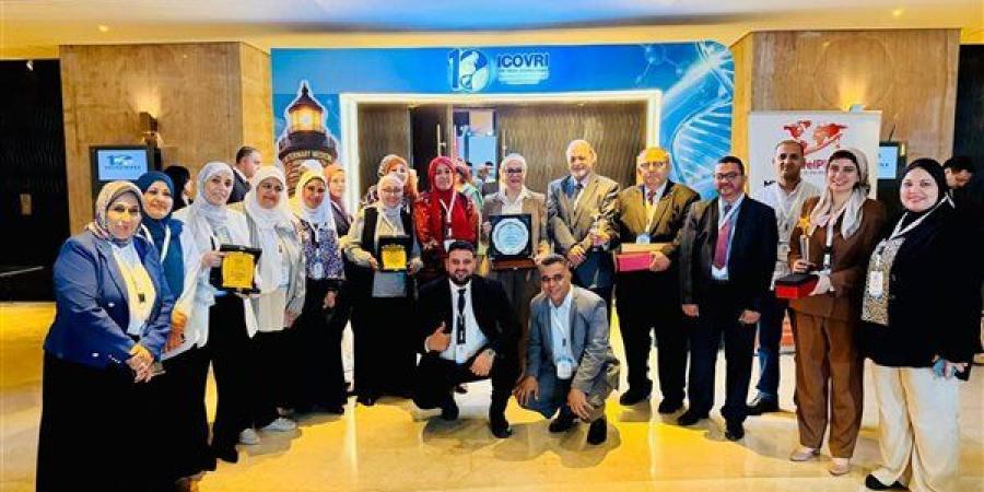 المؤتمر الدولي للطب البيطري، "بحوث الصحة الحيوانية" يحصد 4 جوائز في الابتكار والأبحاث التطبيقية
