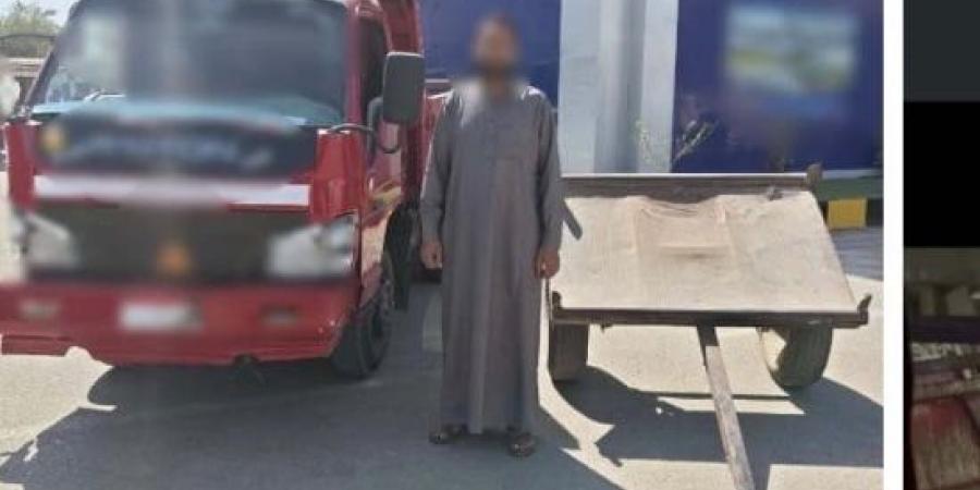 ضبط سائق سيارة نقل بالشرقية حمَّل أسياخ حديد بشكل يهدد حياة المواطنين