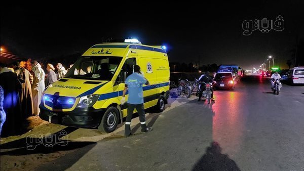 إصابة 5 أشخاص من أسرة واحدة في انقلاب سيارة على صحراوي البحيرة
