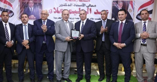 نقيب المحامين يشارك في حفل تكريم شيوخ المهنة بنقابة محامين شرق طنطا