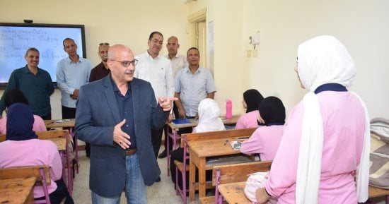 انتظام الدراسة بساقلته ومتابعة دقيقة للانضباط والتقييمات وسير العملية التعليمية