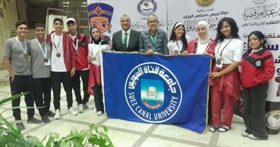 جامعة قناة السويس تحصد فضية النحت و12 برونزية للكورال بأسبوع شباب الجامعات