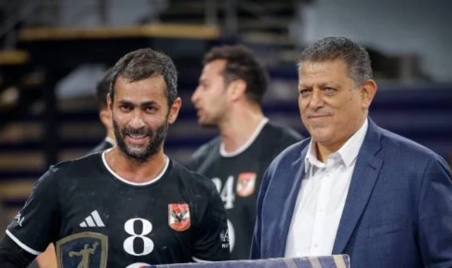 مودى أفضل لاعب فى مباراة الأهلى وفوكس برلين ببطولة العالم للأندية لكرة اليد
