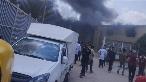 وفاة شخصين وإصابة 24 آخرين في حريق بمصنع بدمنهور بينهم مدير الحماية المدنية