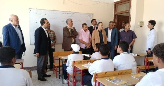 نائب محافظ قنا يشهد انطلاق مبادرة الكشف المبكر عن أمراض سوء التغذية بالمدارس