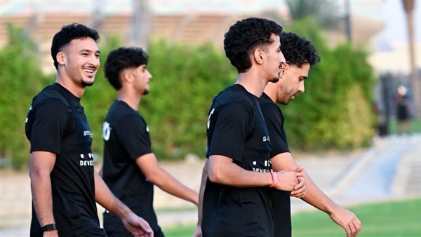 بالصورة الجفالي فى تدريب الزمالك. وقيد هذا الثنائي فى القائمة الأفريقية